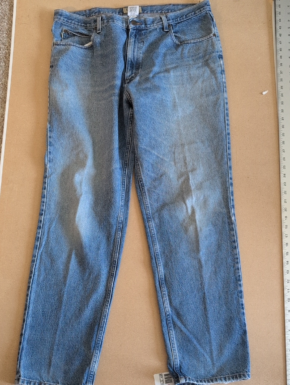 L.L. Bean Classic Fit Mid Blue